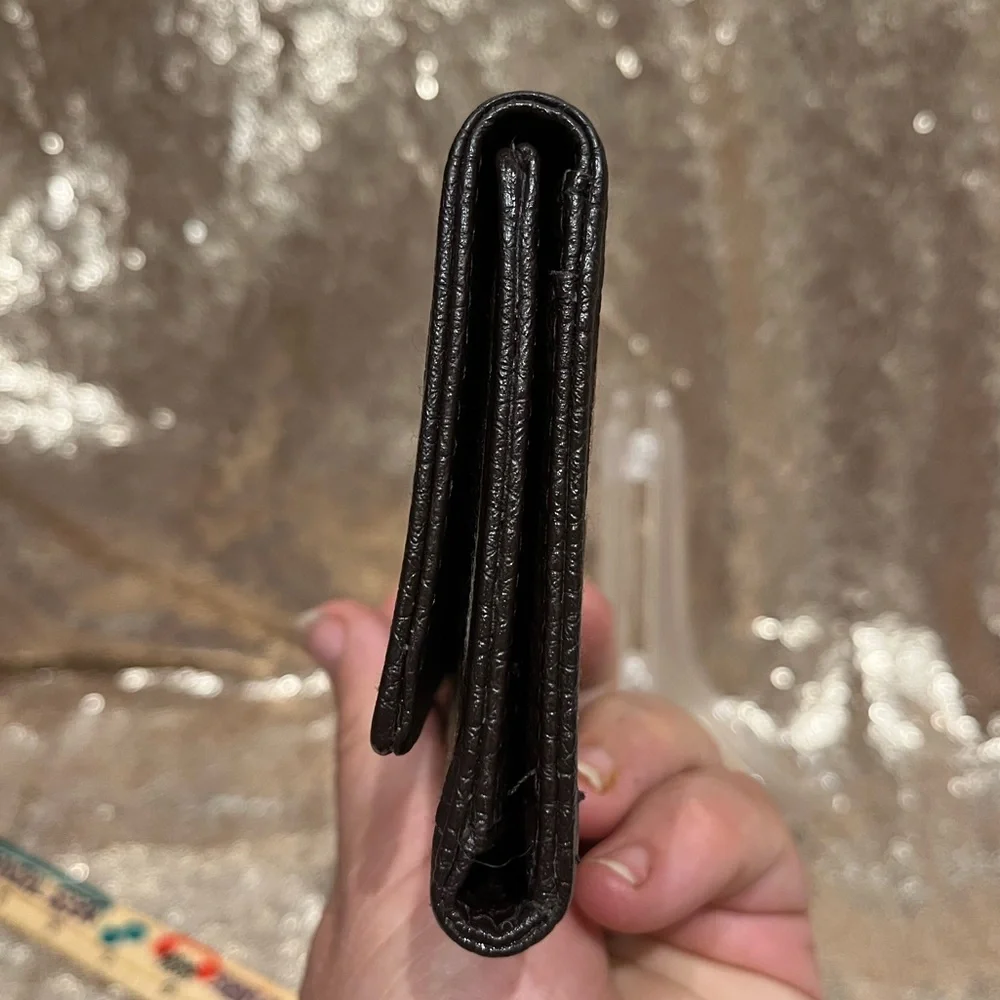 Coach Preloved Trifold Monogram Wallet - Picture 10 of 14